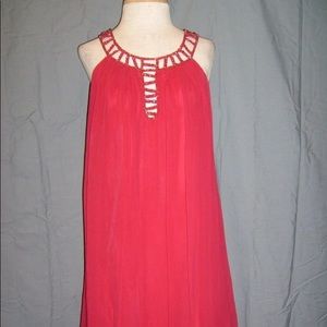 BCBG red dress size 2